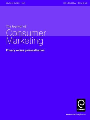 cover image of Journal of Consumer Marketing, Volume 20, Issue 7